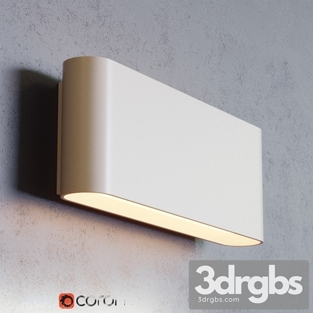 Moderm Milimlism Wall Light 3dsmax Download - thumbnail 1