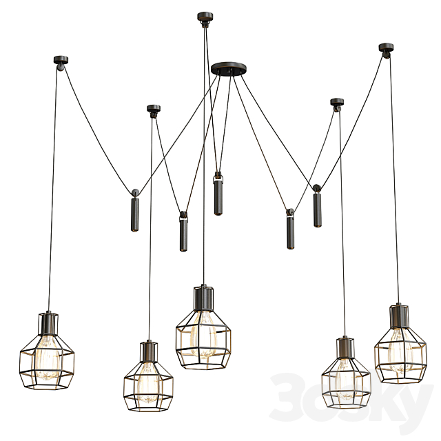 Modern Pendant Lighting 3DSMax File - thumbnail 1