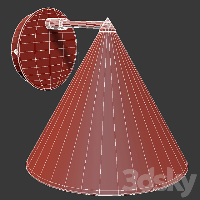 Moke Simple Wall Light 3DSMax File - thumbnail 3