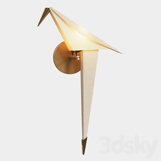 Moooi Perch Wall Lamp 3ds Max - thumbnail 1