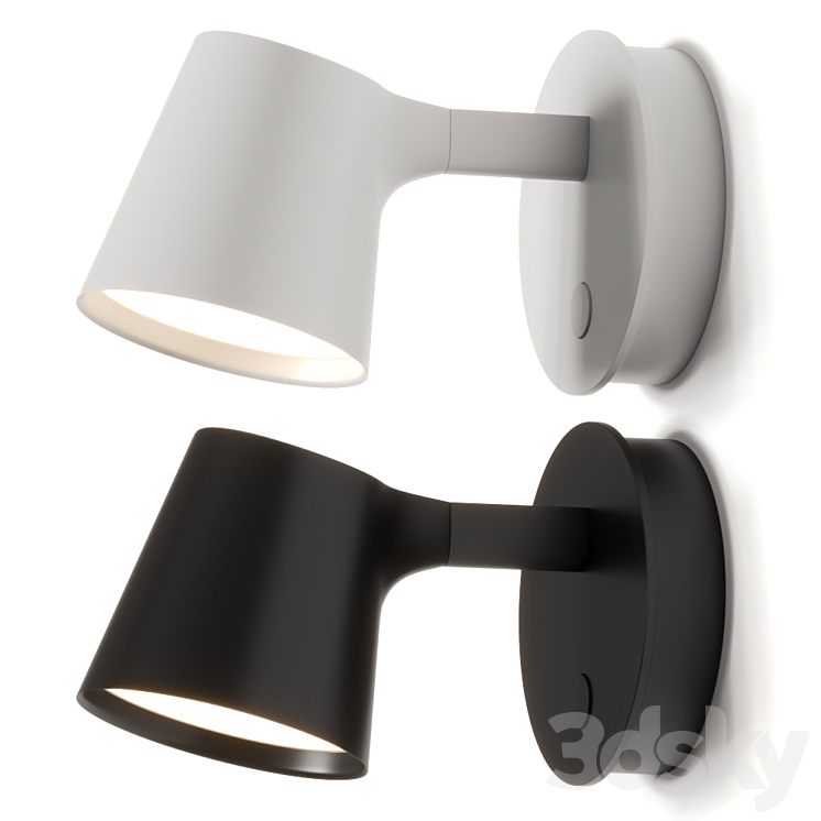 Muuto Tip Wall Lamp 3DS Max - thumbnail 1