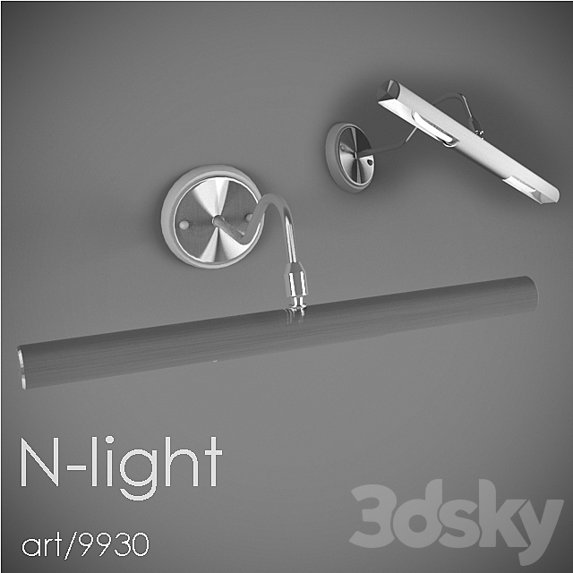 N-light _  art.9930 3DS Max Model - thumbnail 1