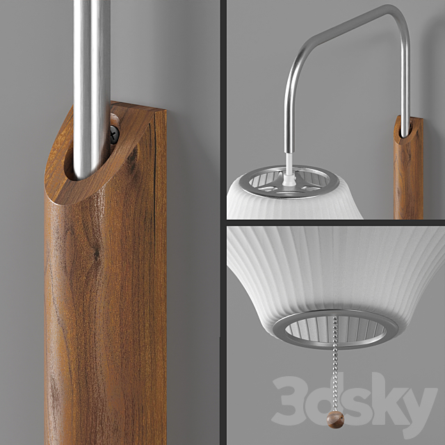 Nelson Bubble Wall Sconce Cabled Collection 3DSMax File - thumbnail 3