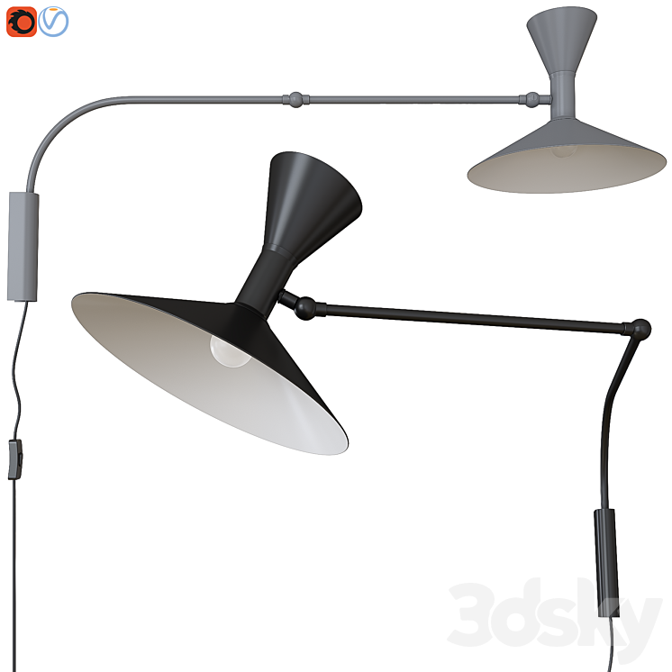 Nemo Lamp De Marseille 3DS Max Model - thumbnail 1