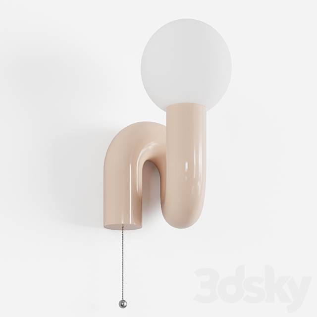 Neotenic Wall Lamp by Jumbo 3DSMax File - thumbnail 3