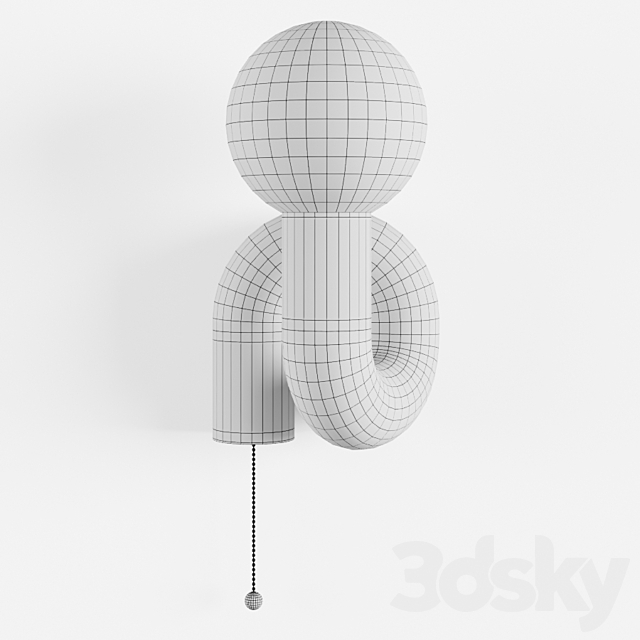 Neotenic Wall Lamp by Jumbo 3DSMax File - thumbnail 5