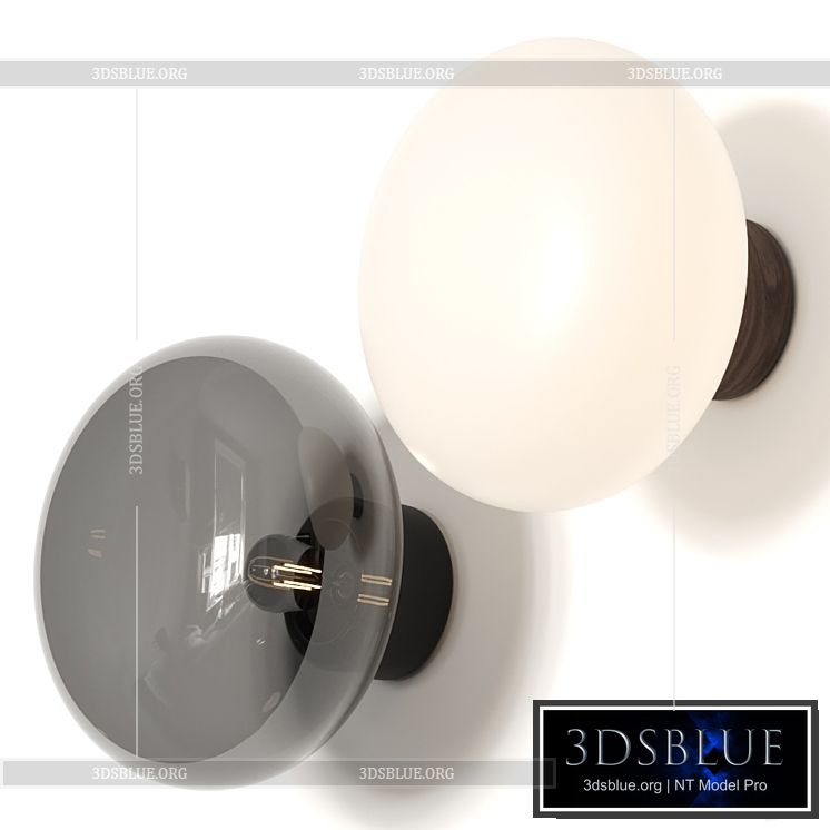 New Works Karl Johan Wall Lamp 3DS Max - thumbnail 3