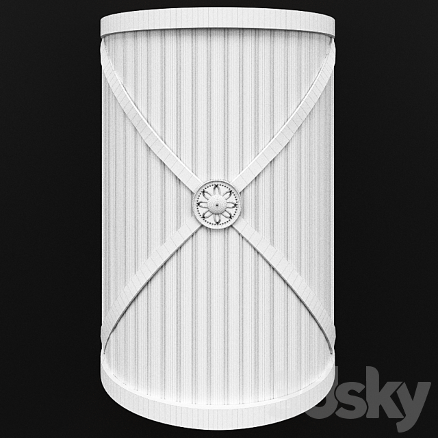 NEWPORT Sconce 2601 _ A 3DSMax File - thumbnail 2