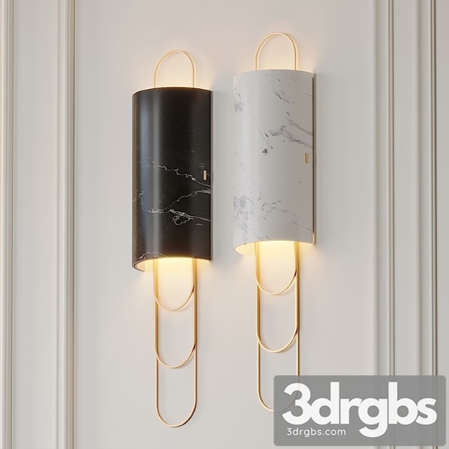 Niagara wall sconce by ginger and jagger 3dsmax Download - thumbnail 1