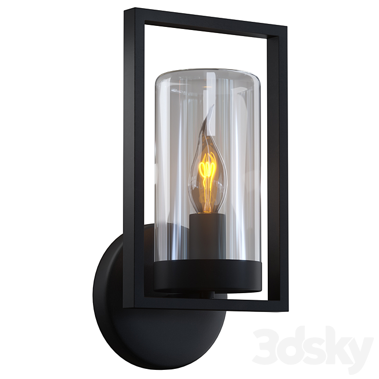 NISPEN – Wall light Outdoor 3DS Max Model - thumbnail 1