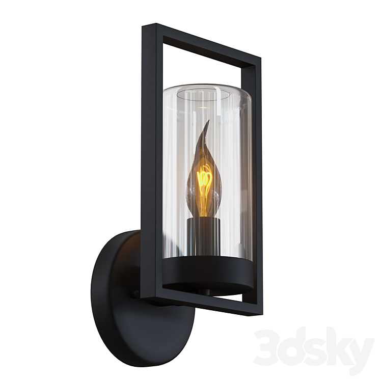 NISPEN – Wall light Outdoor 3DS Max Model - thumbnail 2