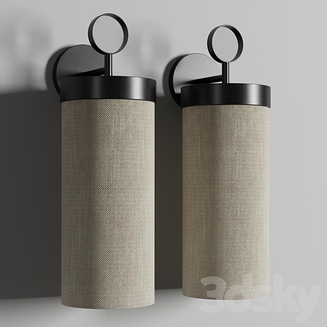 nooi aromas wall light 3ds Max - thumbnail 2