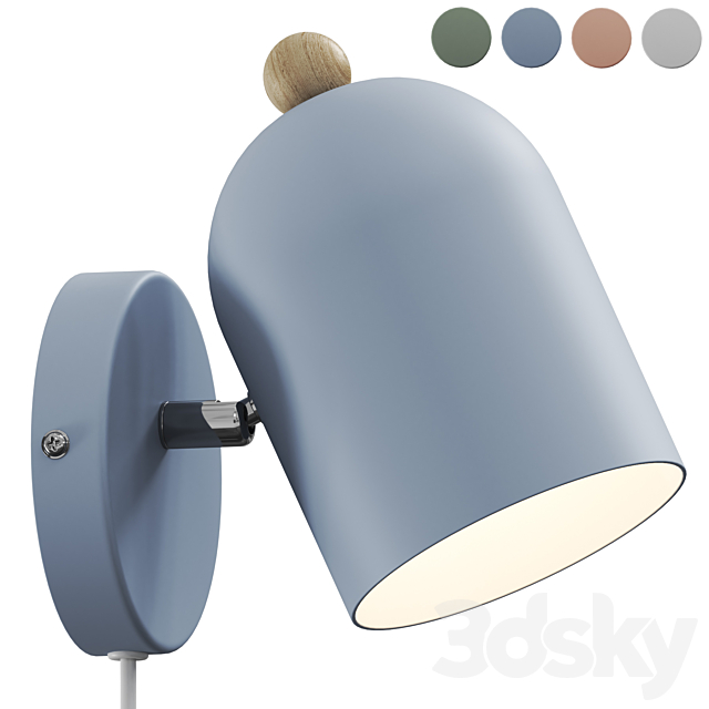 Nordlux – Gaston Sconce 3ds Max - thumbnail 1