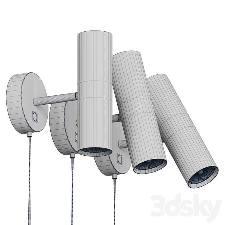 Nordlux – MIB 6 Sconce 3DS Max - thumbnail 2