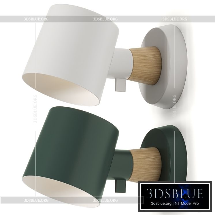 Normann Copenhagen Rise Wall Lamp 3DS Max - thumbnail 3