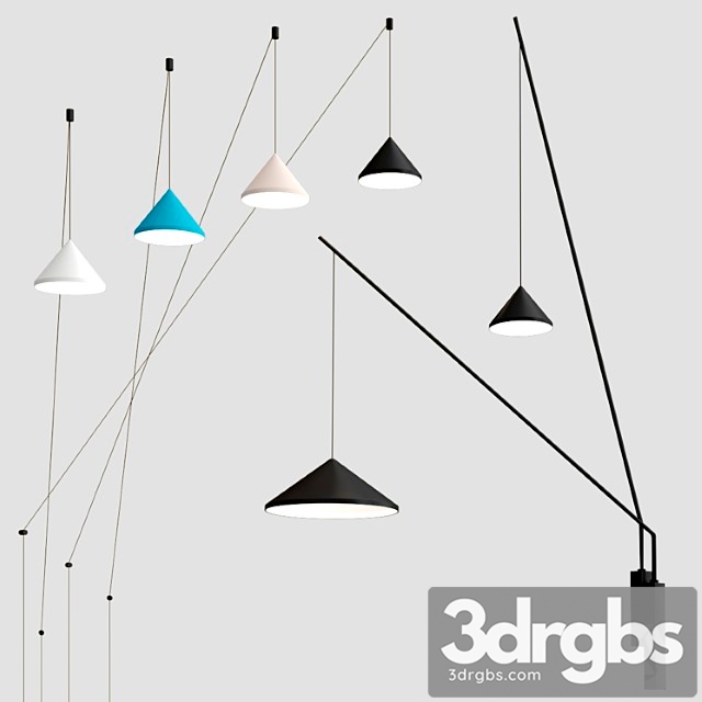 North wall lamp collection by vibia - thumbnail 1