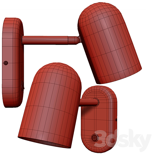 Northern Buddy Wall Lamp 3DSMax File - thumbnail 2