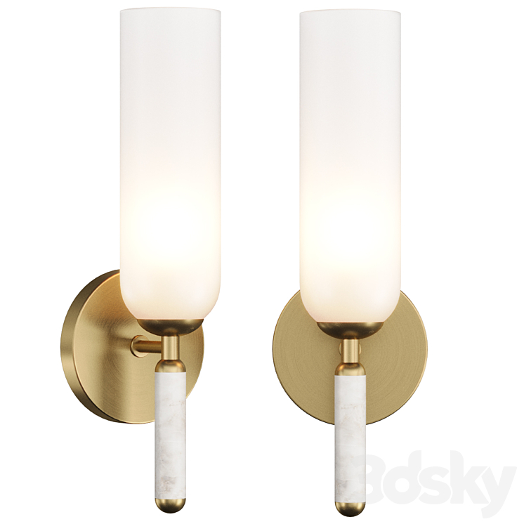 Norwalk Sconce Arteriors 3DS Max Model - thumbnail 1