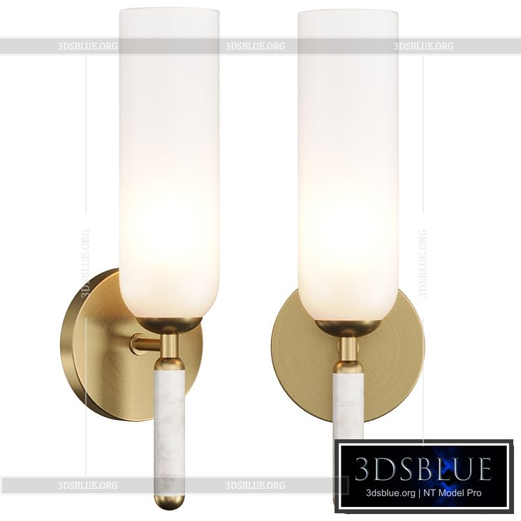 Norwalk Sconce Arteriors 3DS Max - thumbnail 3