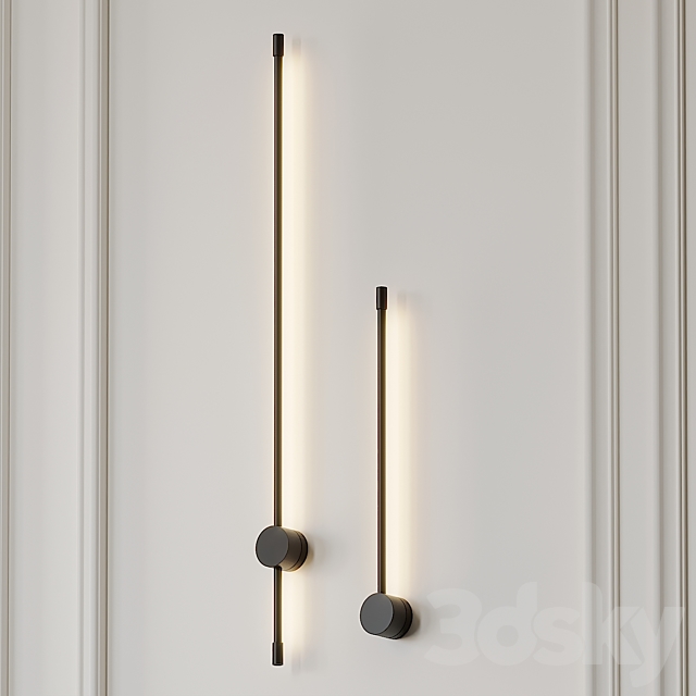 Novelty LED Wall Lamp 3DSMax File - thumbnail 1