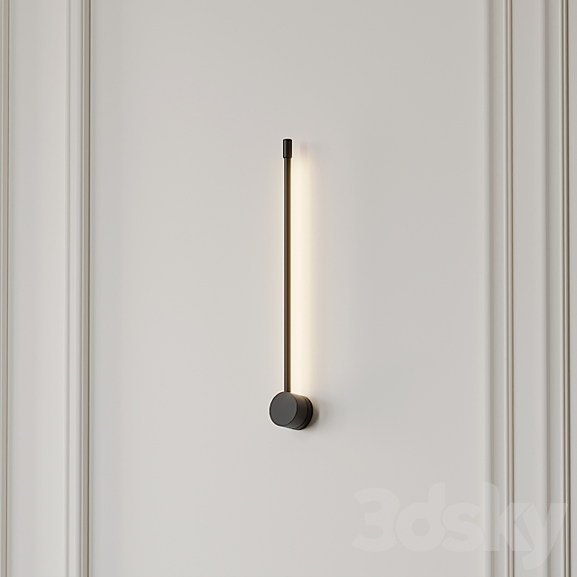 Novelty LED Wall Lamp 3DSMax File - thumbnail 3