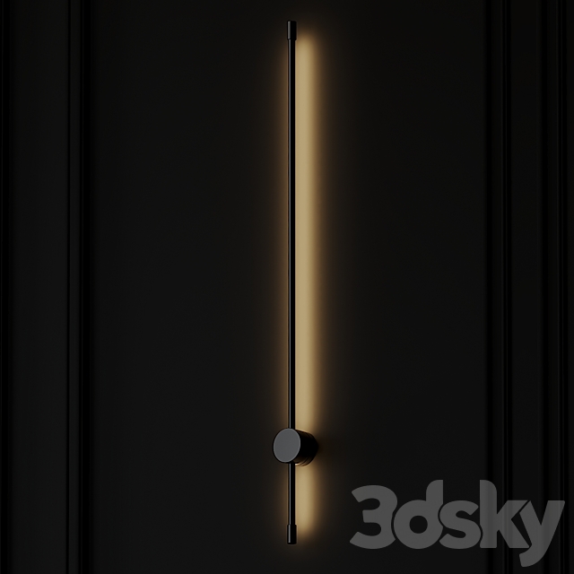 Novelty LED Wall Lamp 3DSMax File - thumbnail 5