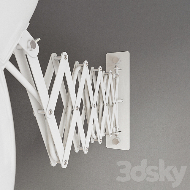 Nowodvorski 6868 Harmony White 3DS Max Model - thumbnail 2