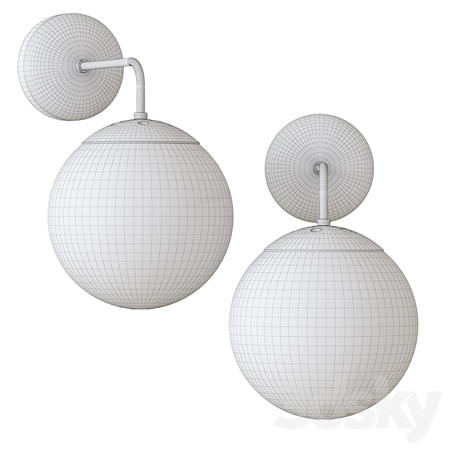 NV Gallery Lyndon Wall Lamp 3ds Max - thumbnail 2