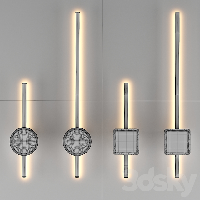 Odeon Light 4256 _ 12WL 4256 _ 18WL 4257 _ 12WL 4257 _ 18WL STILO 3DS Max Model - thumbnail 2