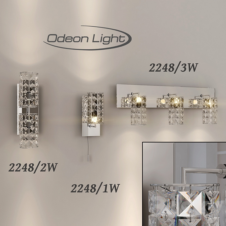 Odeon Light Fixtures 3DS Max - thumbnail 1