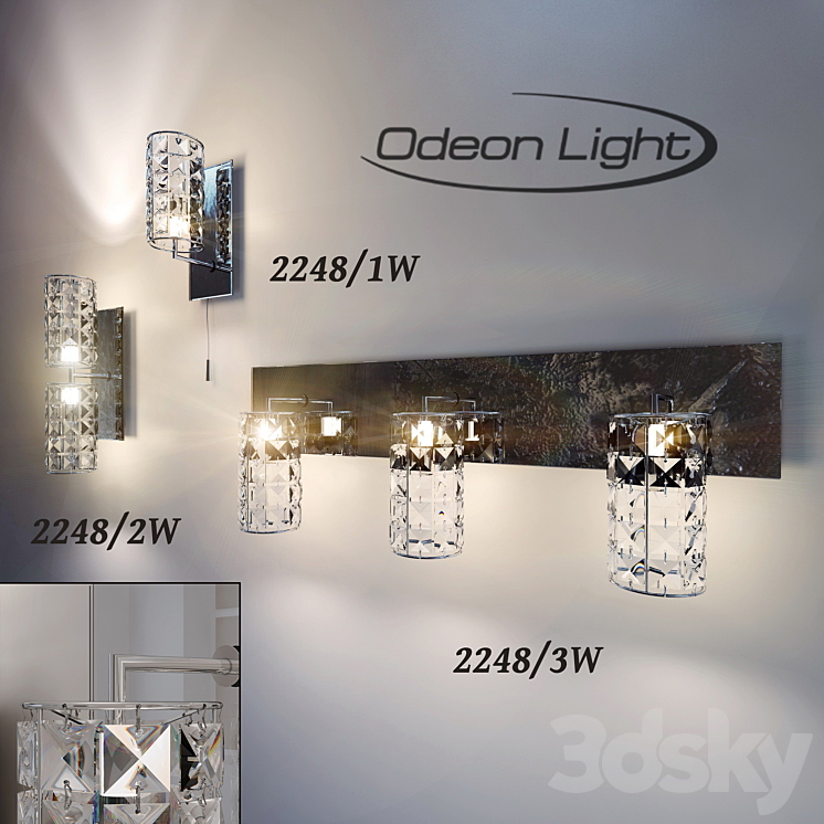 Odeon Light Fixtures 3DS Max - thumbnail 2