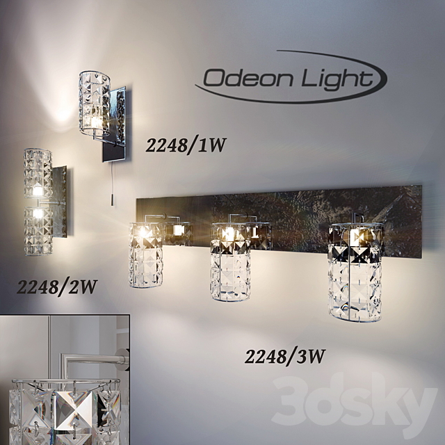 Odeon Light Fixtures 3DS Max Model - thumbnail 2