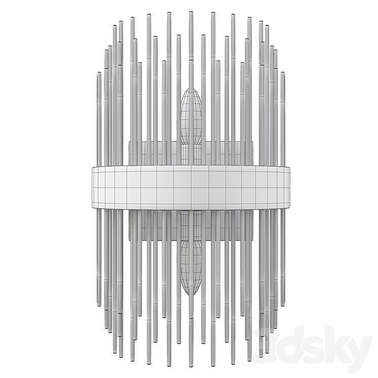 Odeon light ida sconce 3DS Max Model - thumbnail 2