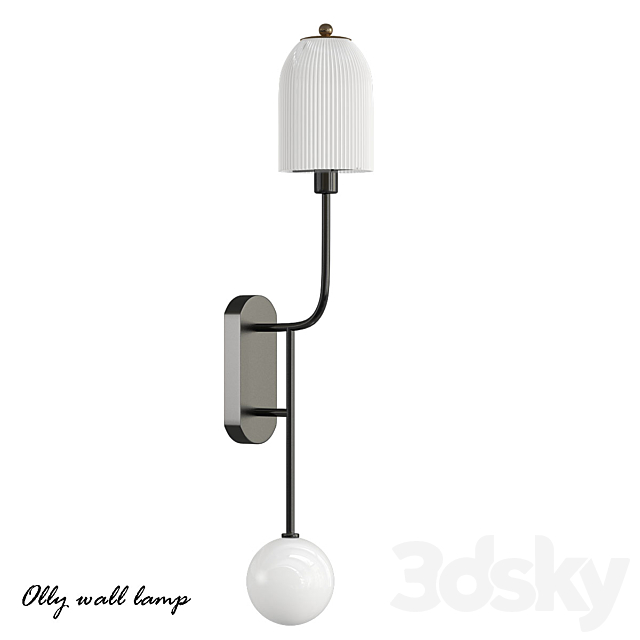 Olly_wall_lamp 3DSMax File - thumbnail 1