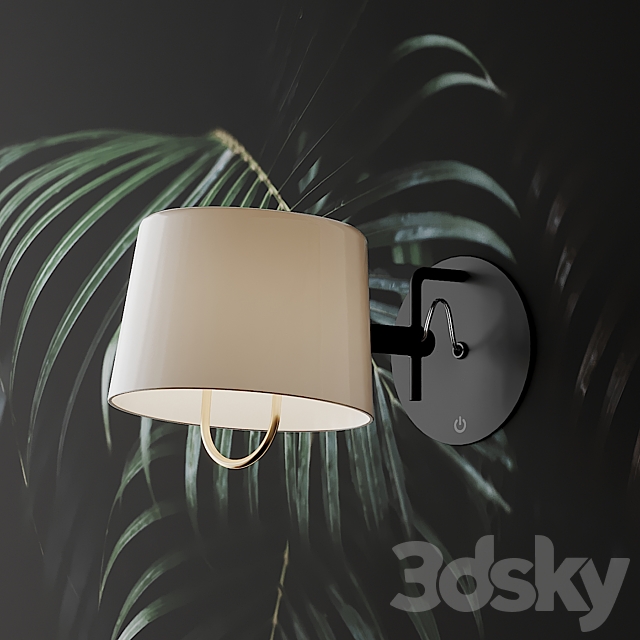 OPEN Wall Light by Seyvaa 3ds Max - thumbnail 3