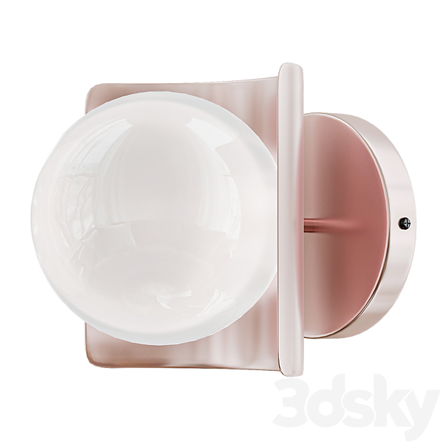 Orb Shade Wall Sconce 3DSMax File - thumbnail 1