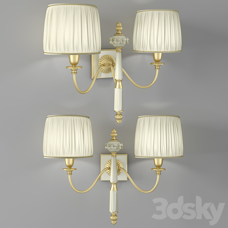 Ortensia_Light_wall_lamp_2 3DS Max - thumbnail 1