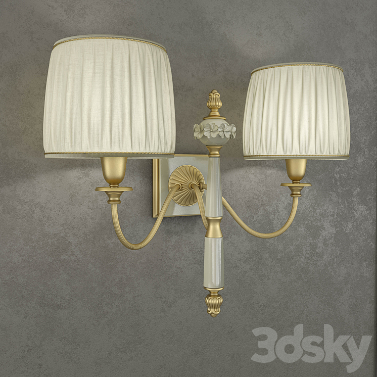 Ortensia_Light_wall_lamp_2 3DS Max - thumbnail 2