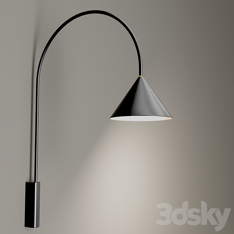 Ozz Wall Lamp By Miniforms 3DS Max - thumbnail 2