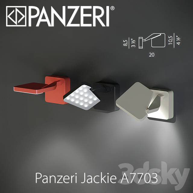 Panzeri Jackie A7703 3ds Max - thumbnail 1