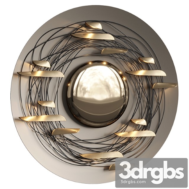 Paolo castelli anodine circle light 3dsmax Download - thumbnail 1