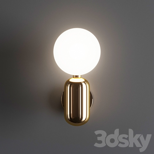 Parachilna Aballs A Wall Lamp 3DSMax File - thumbnail 1