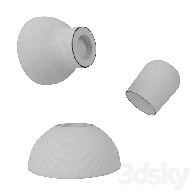 Passepartout Wall Lamp 3DS Max Model - thumbnail 3