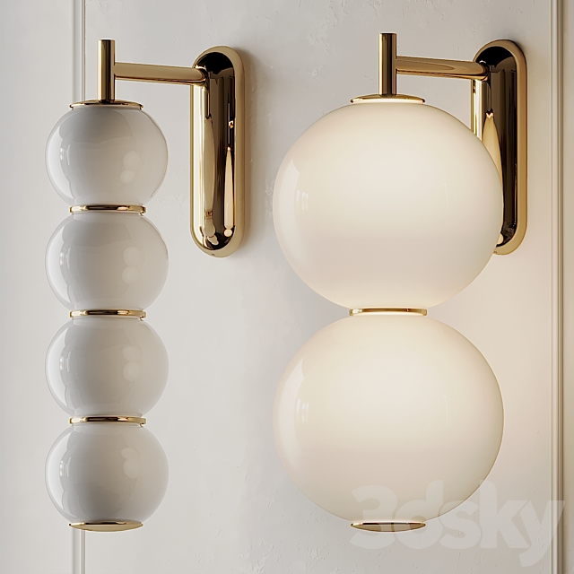 PEARLS wall light from Formagenda 3ds Max - thumbnail 1