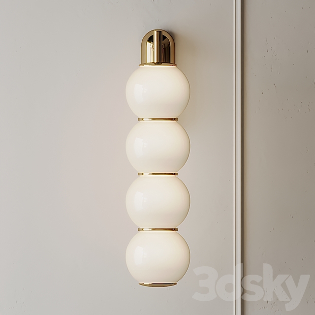 PEARLS wall light from Formagenda 3ds Max - thumbnail 3