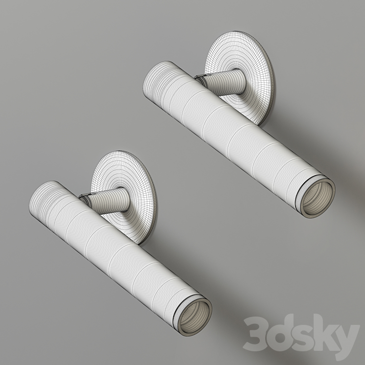 Pop 12 Ring wall & ceiling spot light 3DS Max - thumbnail 2