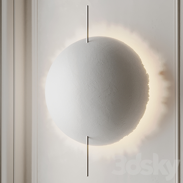 PostKrisi W 21 wall Light from Catellani and Smith 3DSMax File - thumbnail 4