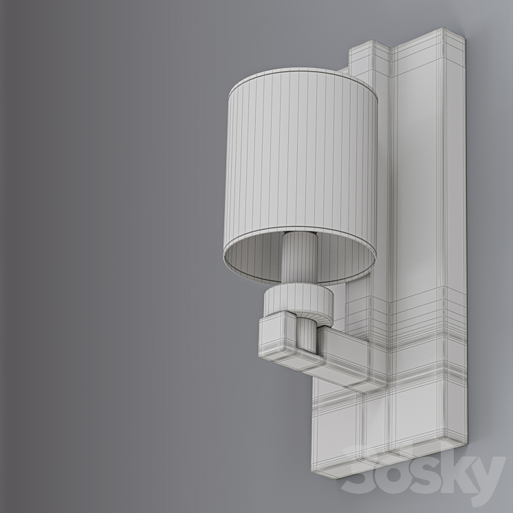 Powell & Bonell Phantom Sconce 9545 3DS Max - thumbnail 2