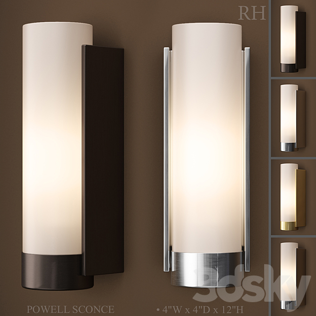 POWELL sCONCE 3DSMax File - thumbnail 1