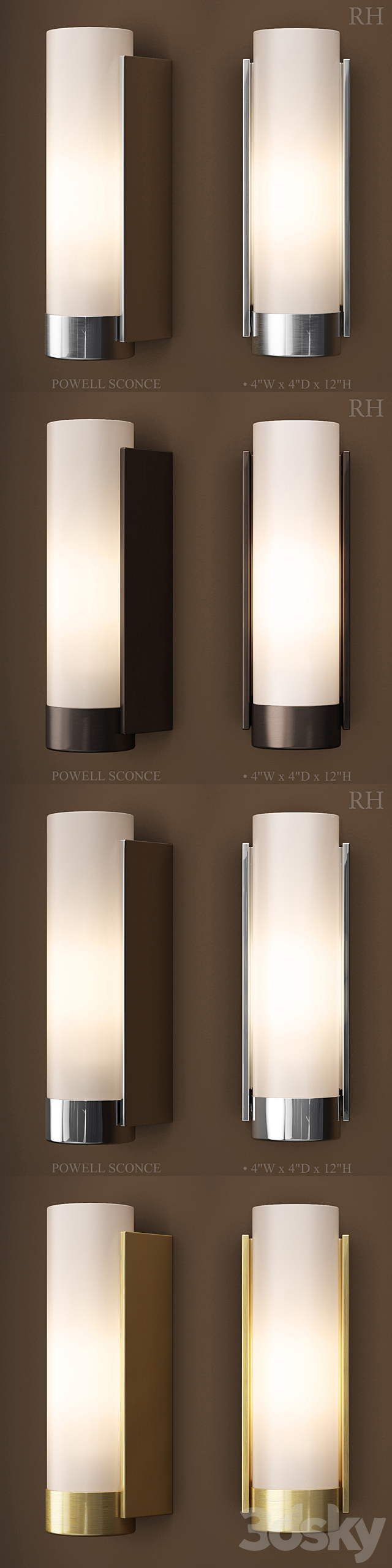 POWELL sCONCE 3DSMax File - thumbnail 2